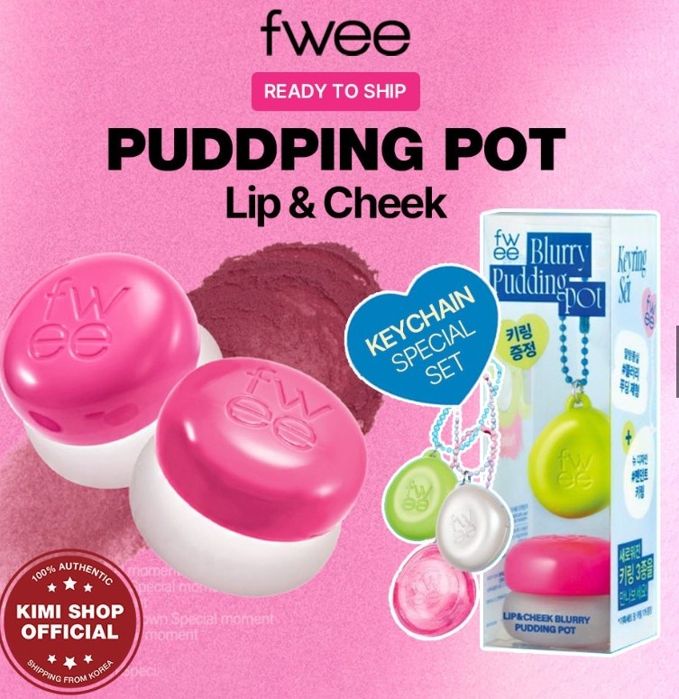 Lip&Cheek Blurry Pudding Pot 30色 / 布丁膏